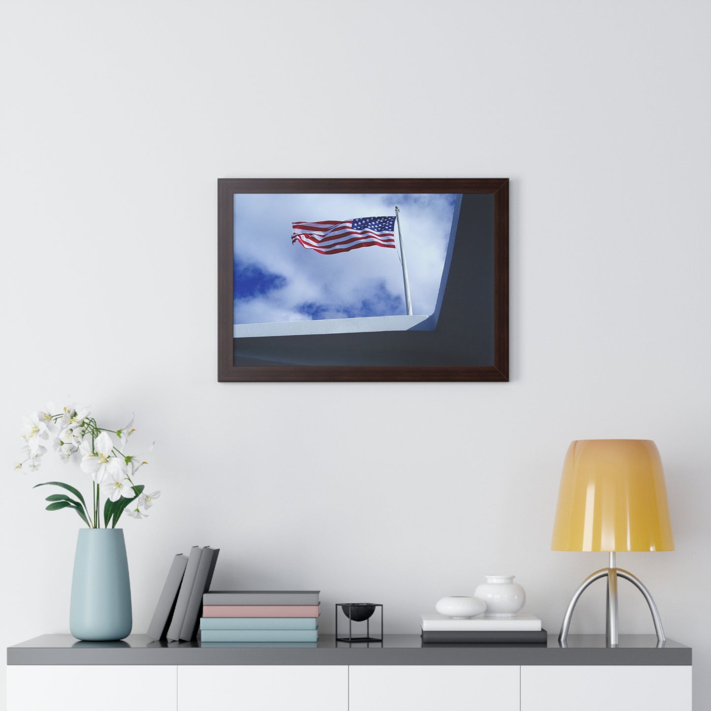 In Solemn Remembrance - Framed Horizontal Poster