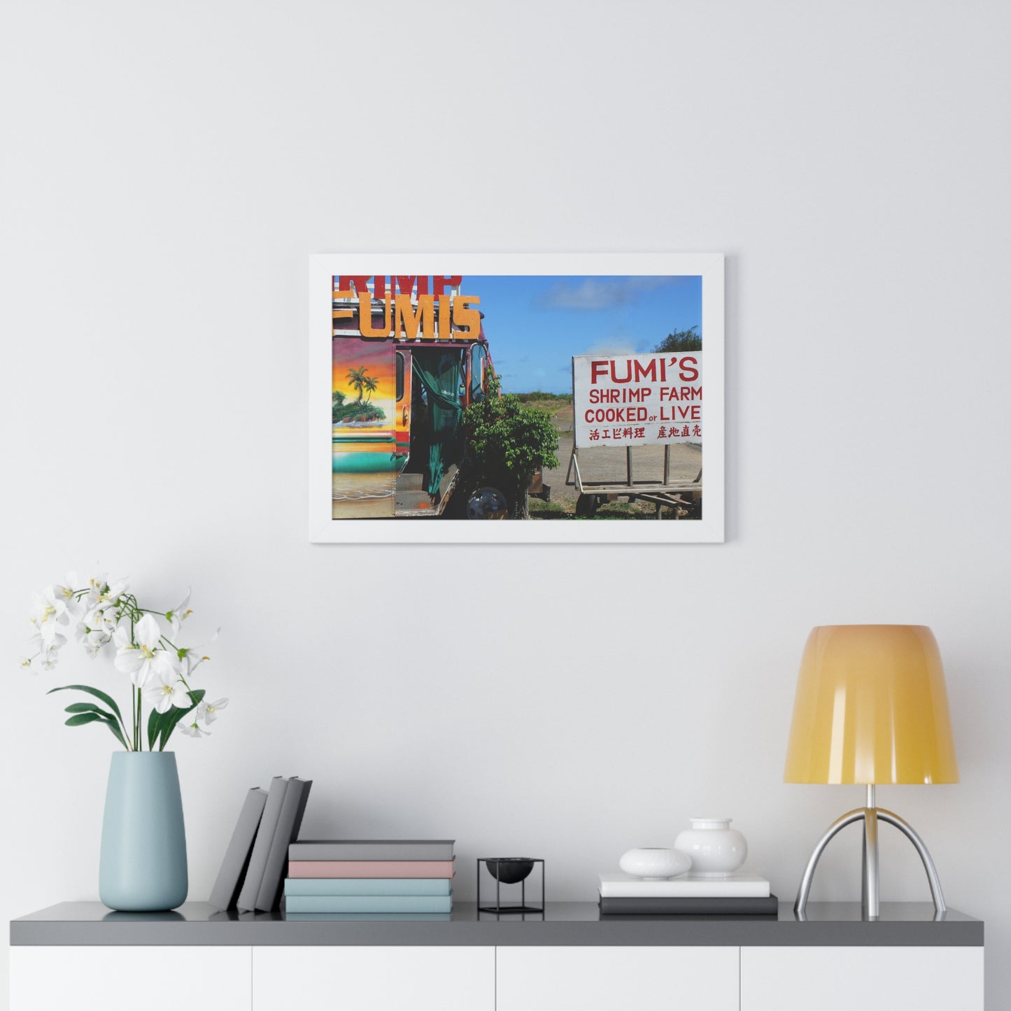 Kaulana Delights - Framed Horizontal Poster