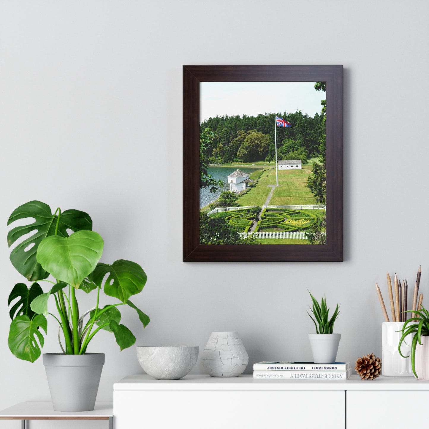 Magnificent Grandiose Views - Framed Vertical Poster