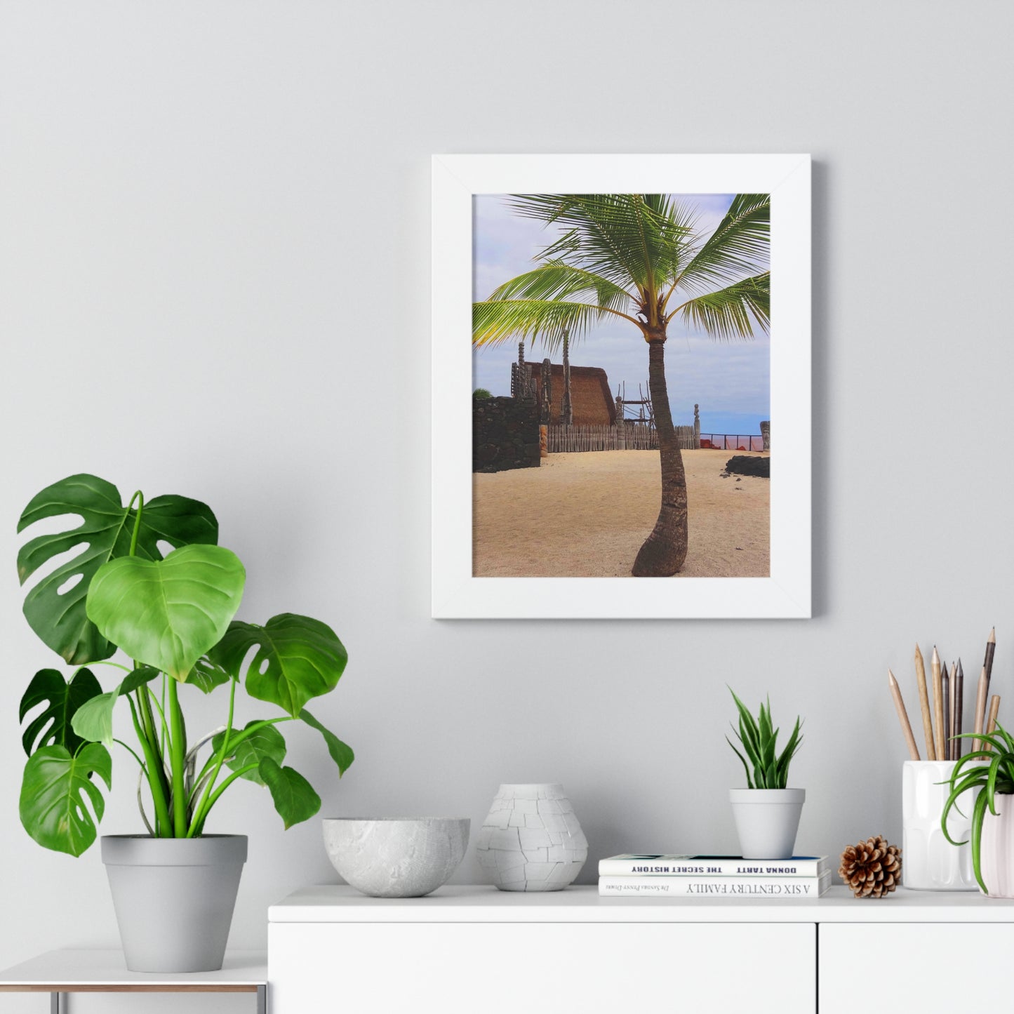 Florescence Hale O Keawe - Framed Vertical Poster