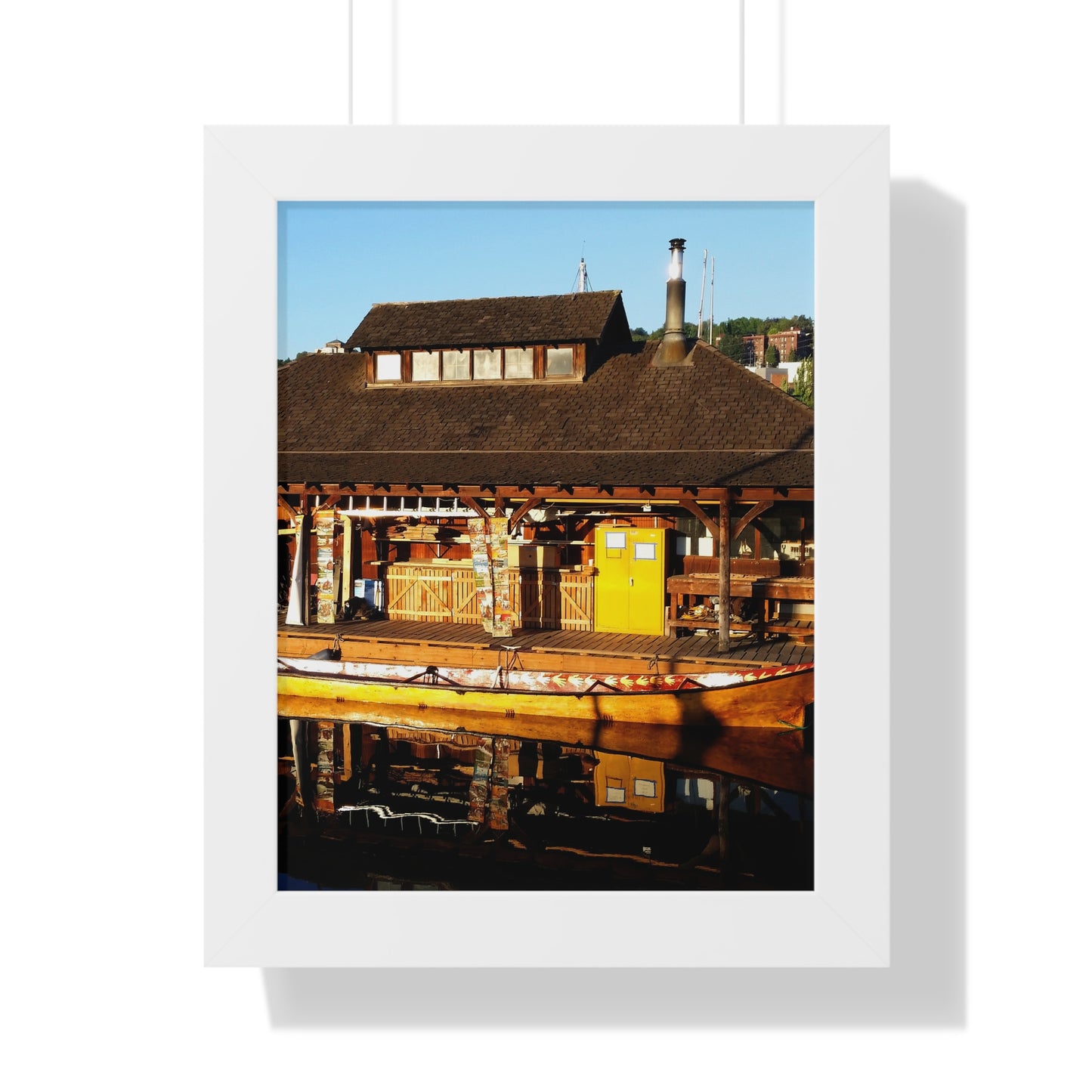 Q'il'bid Awe - Framed Vertical Poster