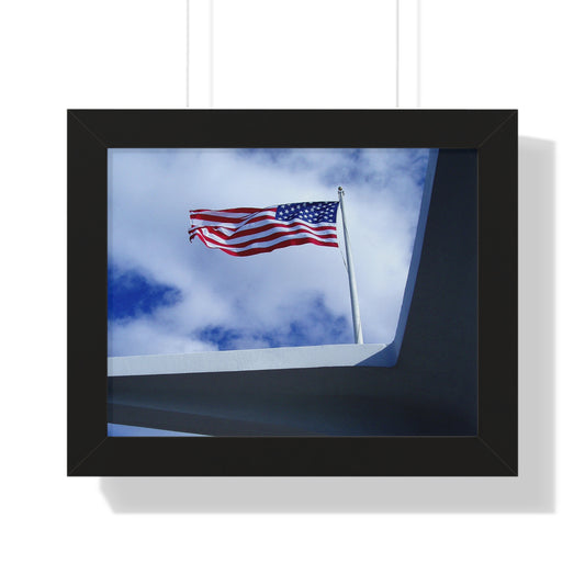 In Solemn Remembrance - Framed Horizontal Poster