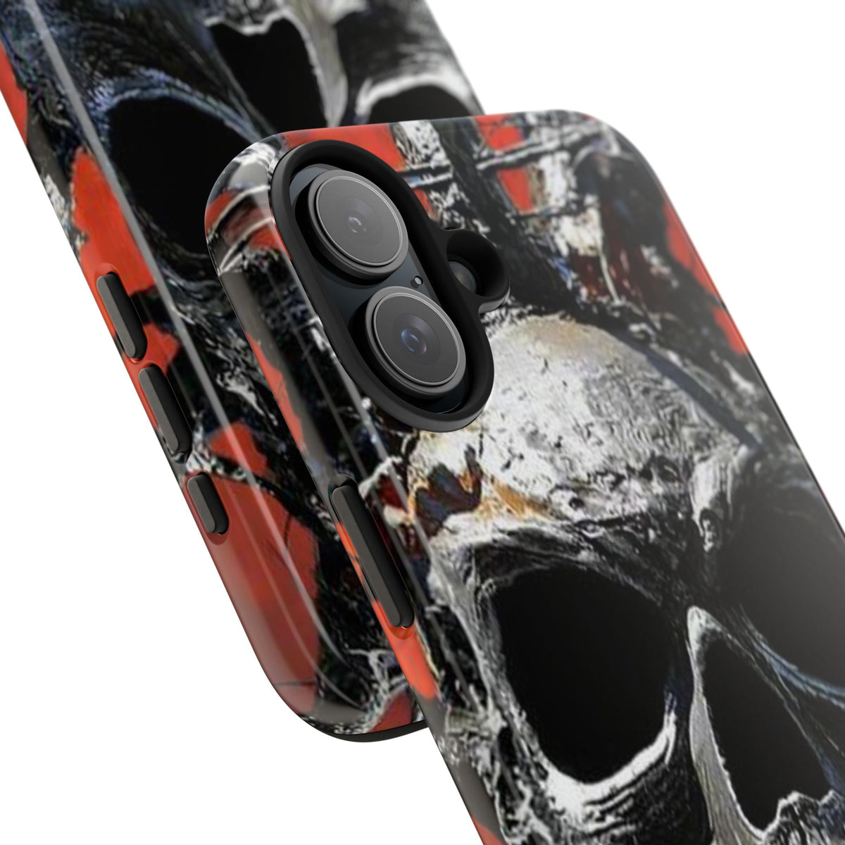 Skull Warrior Inferno Stare (v1) - Tough Phone Cases