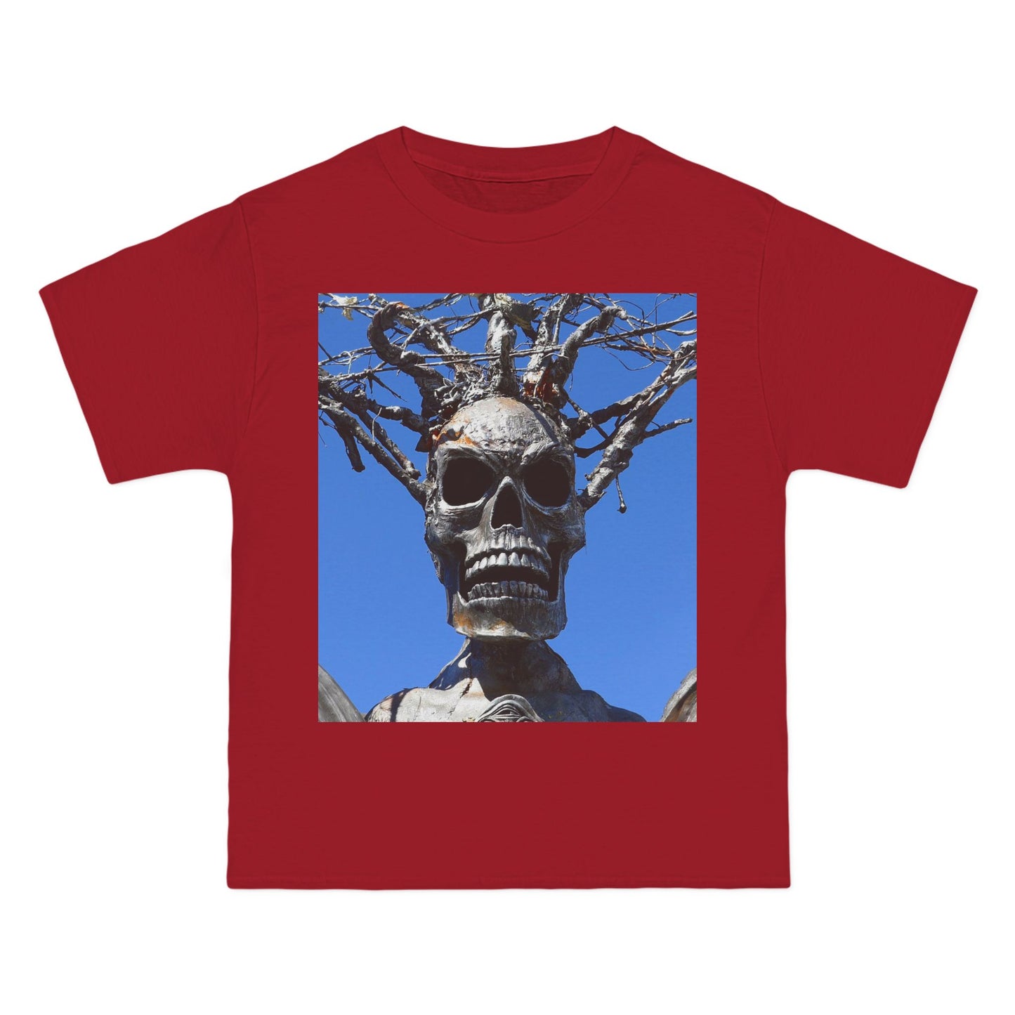 Skull Warrior Stare - Beefy-T  Short-Sleeve T-Shirt