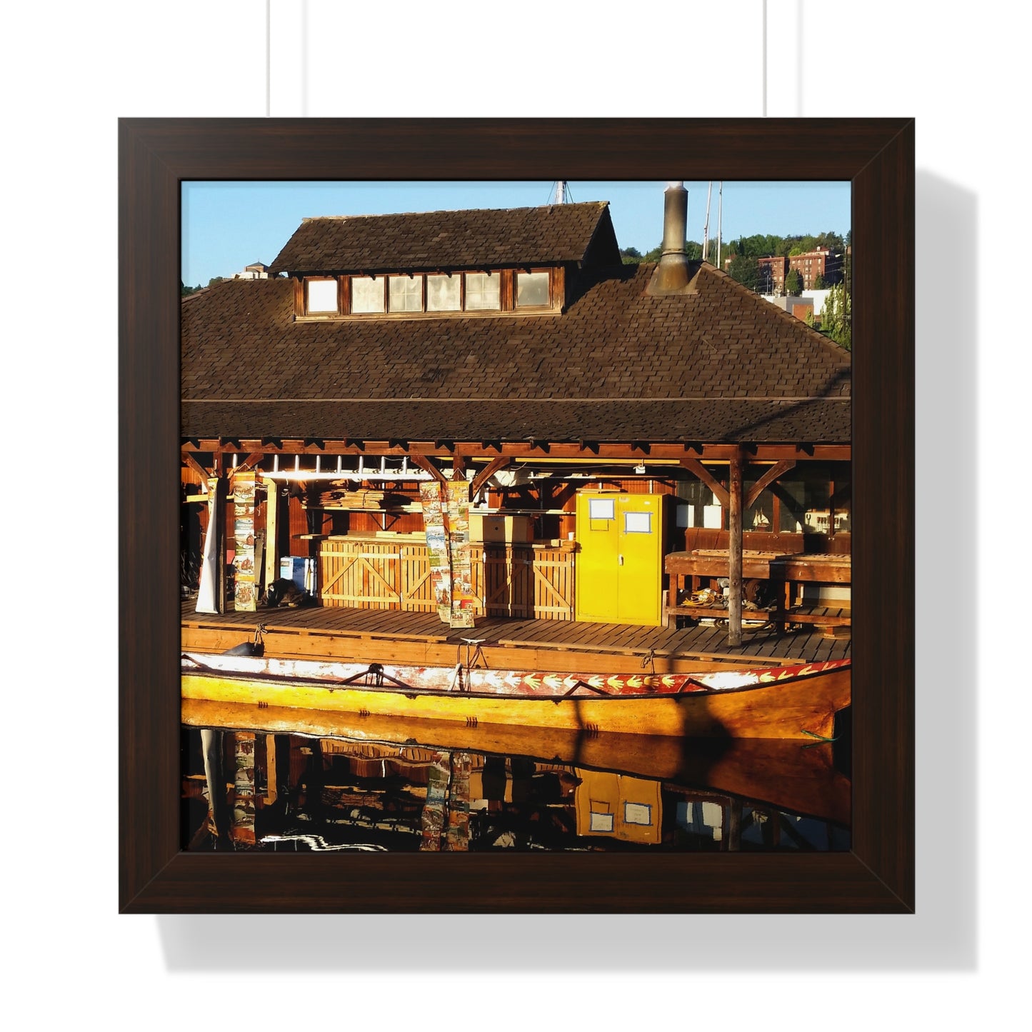 Q'il'bid Awe - Framed Vertical Poster