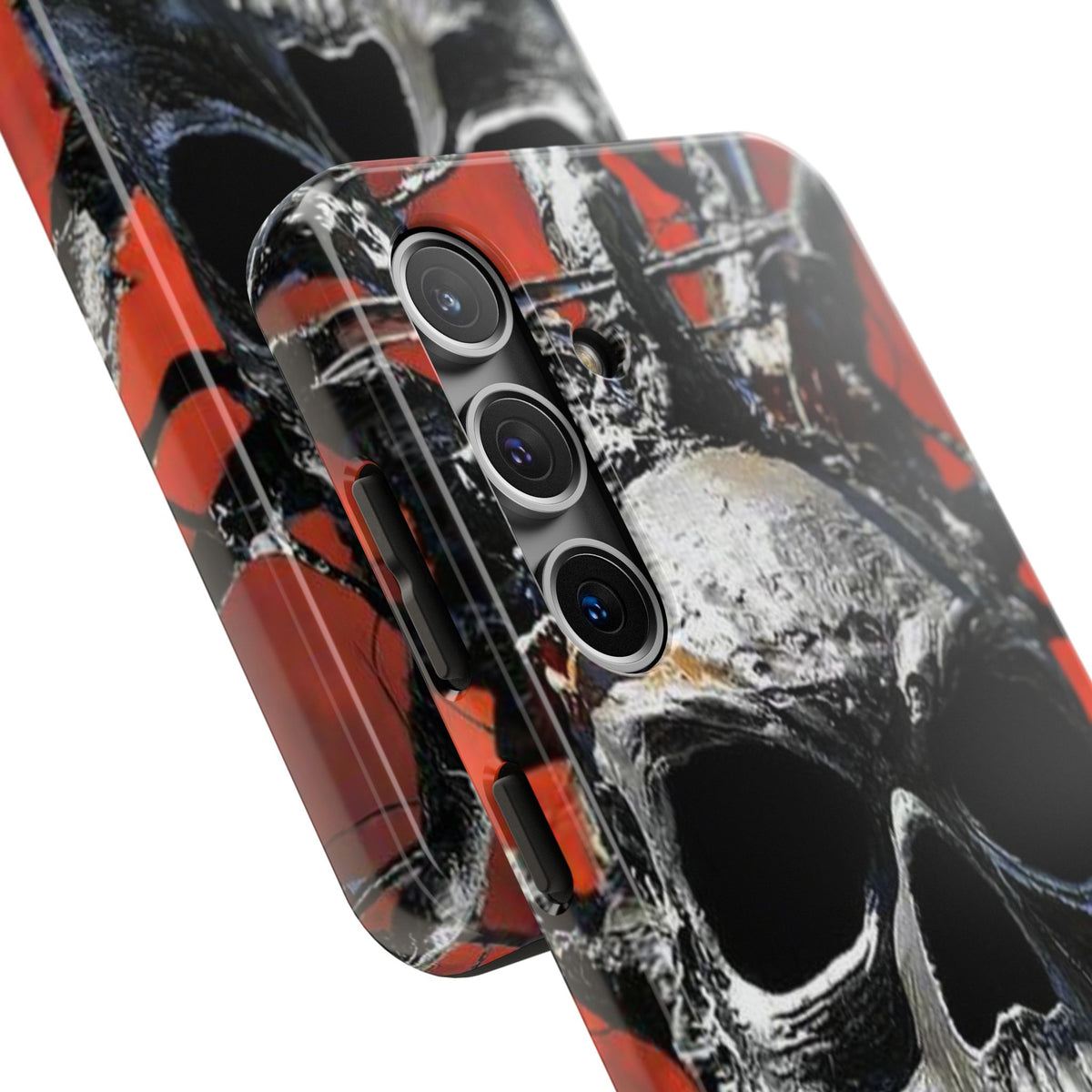 Skull Warrior Inferno Stare (v1) - Tough Phone Cases