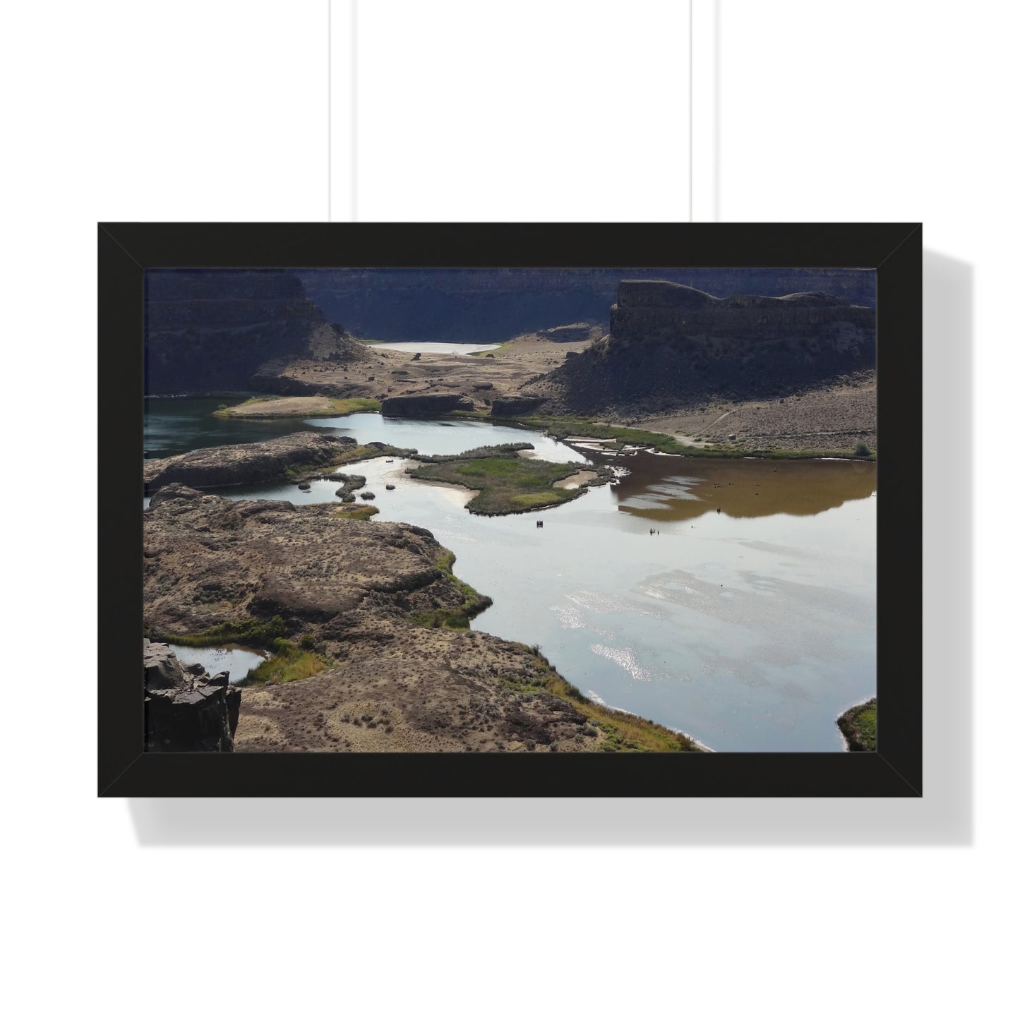 Reminisce of Ancient Thunder - Framed Horizontal Poster