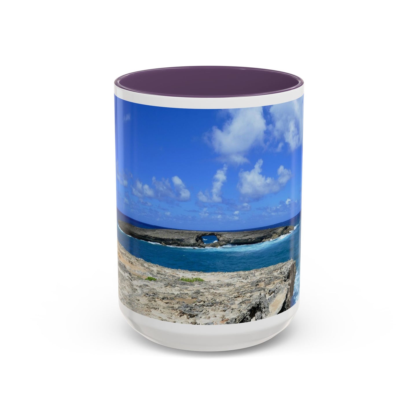 La'ie Point Sea Arch Hole - Accent Coffee Mug (11, 15oz)