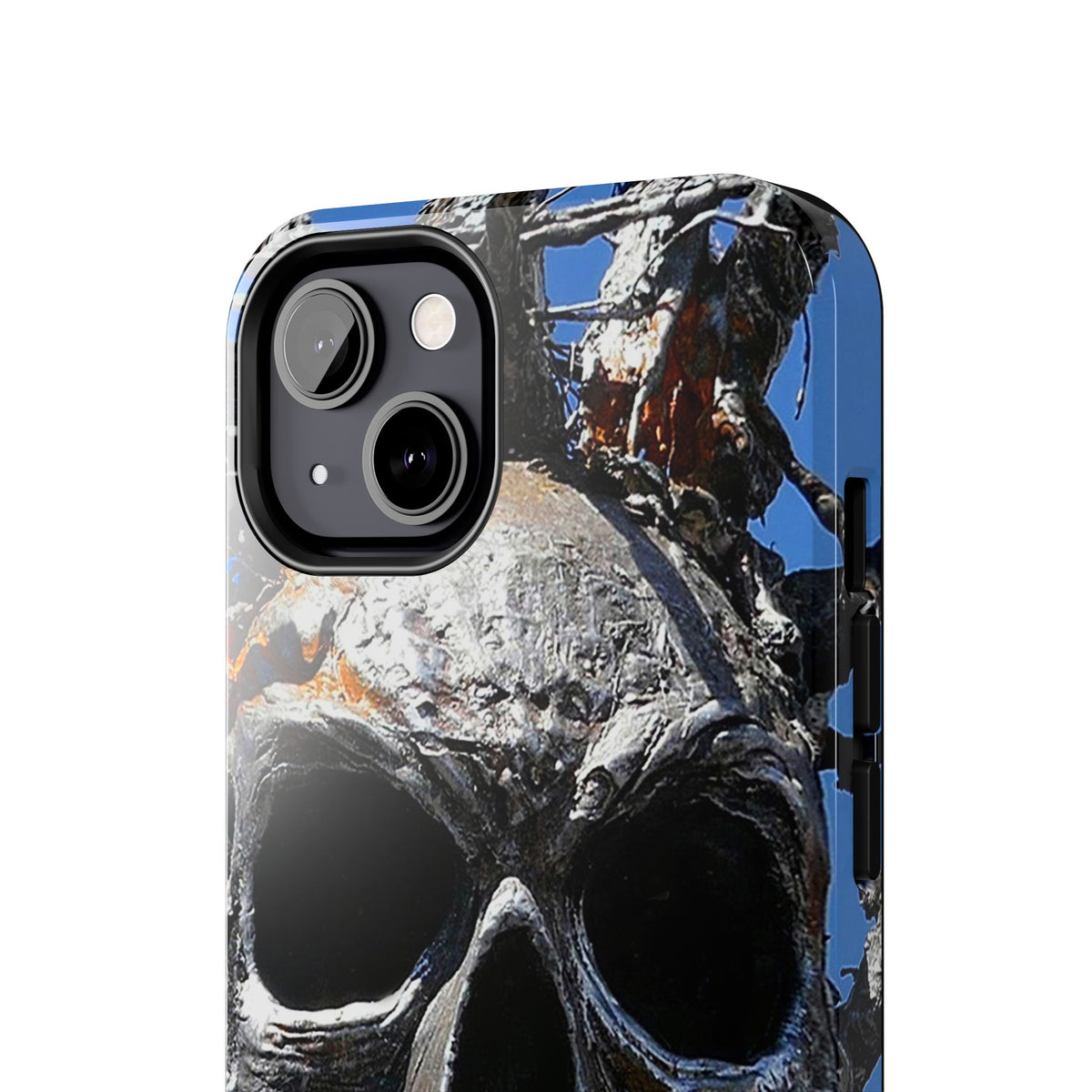Skull Warrior Stare - Tough Phone Cases