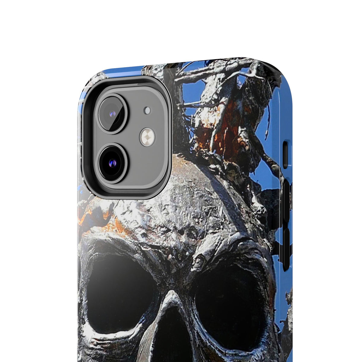 Skull Warrior Stare - Tough Phone Cases