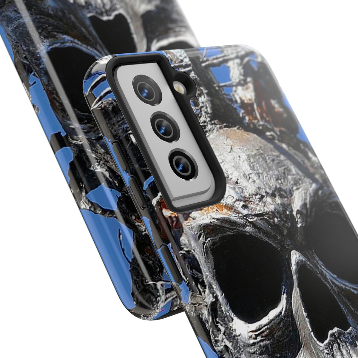 Skull Warrior Stare - Tough Phone Cases