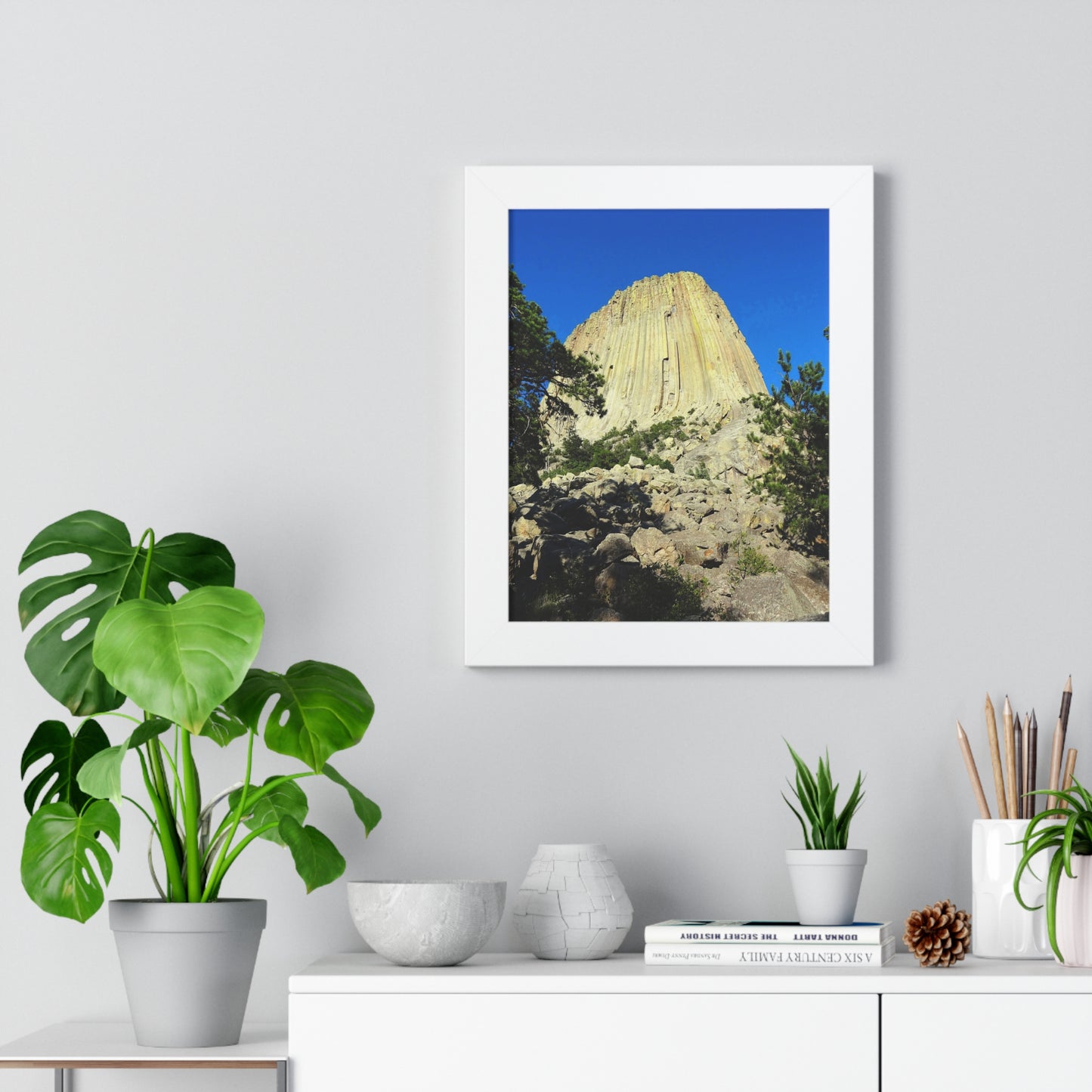 Reaching Heaven - Framed Vertical Poster