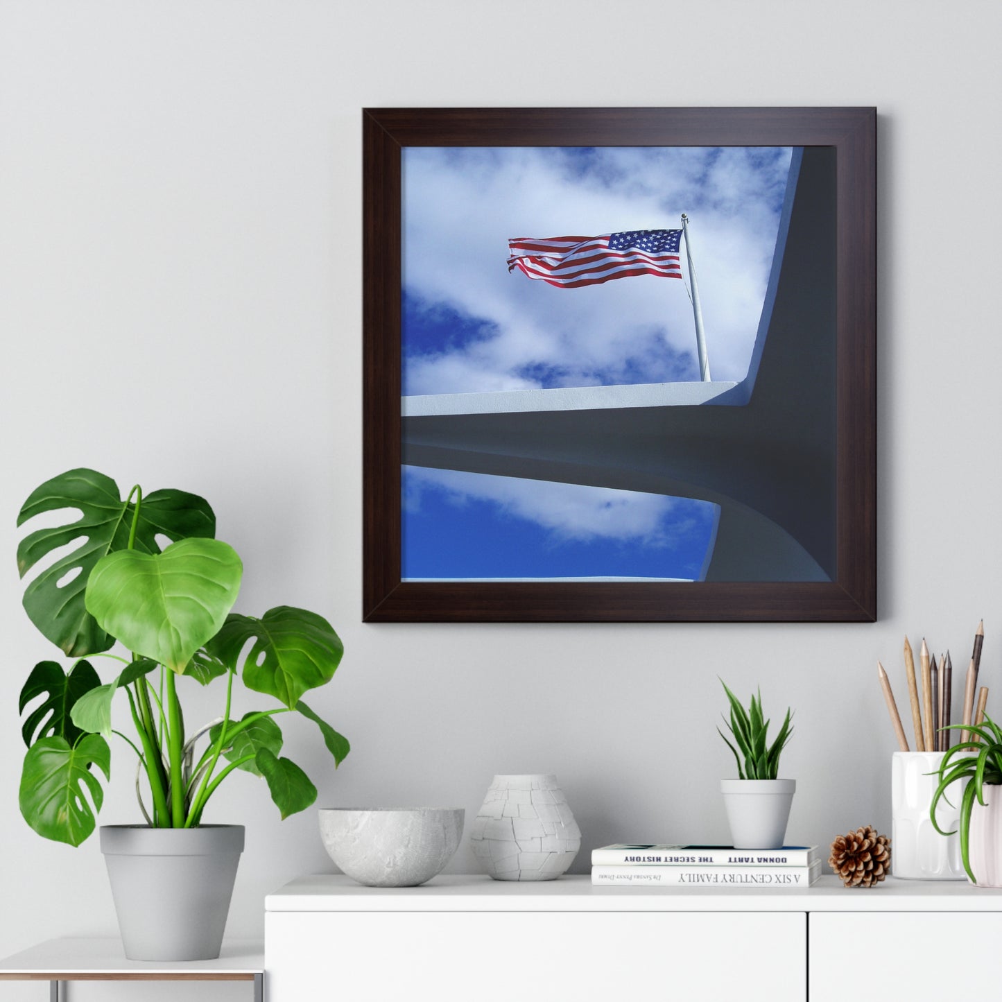 In Solemn Remembrance - Framed Vertical Poster