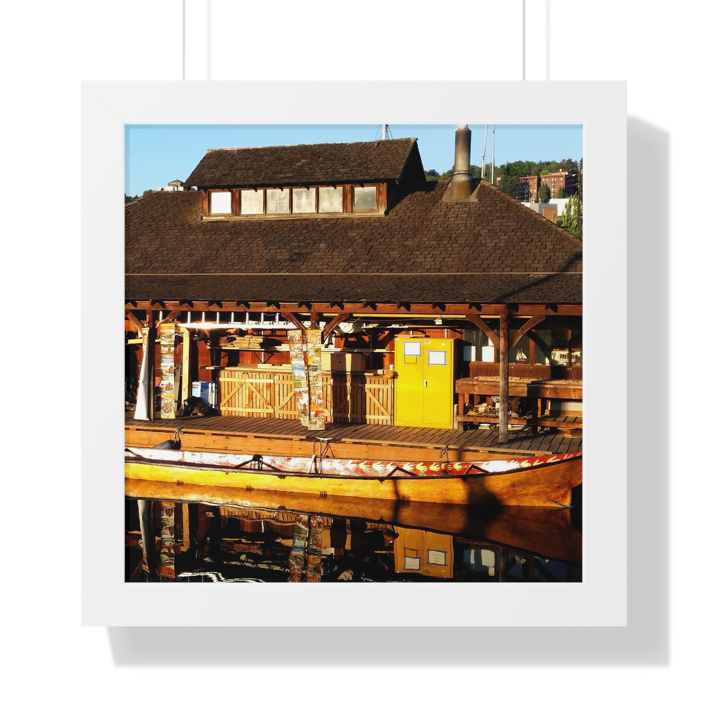 Q'il'bid Awe - Framed Vertical Poster