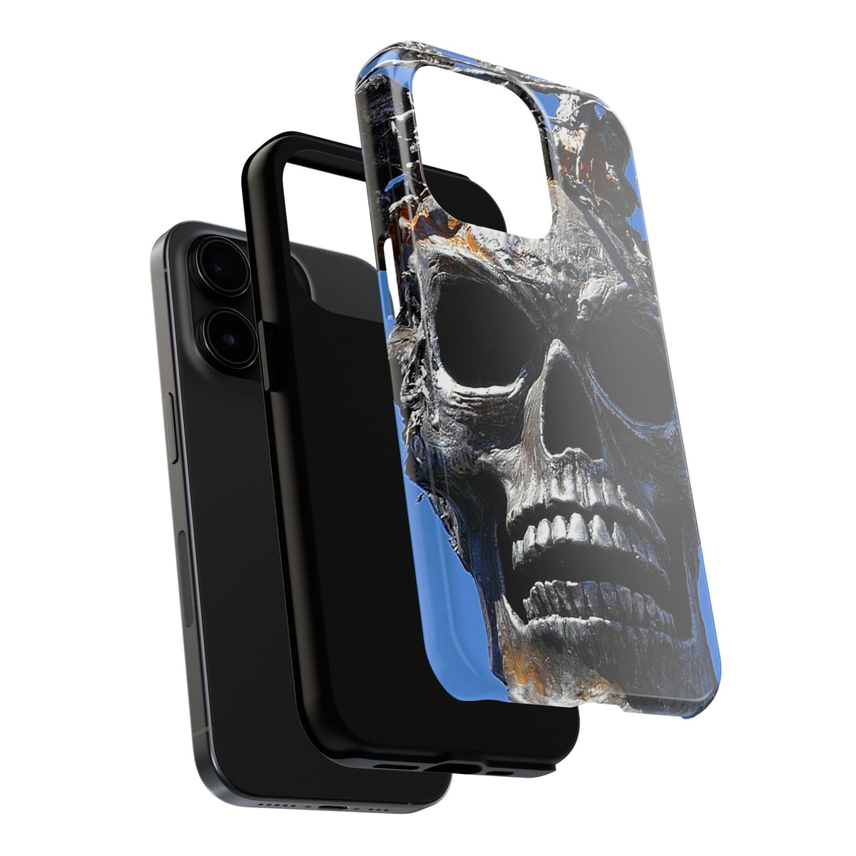 Skull Warrior Stare - Tough Phone Cases