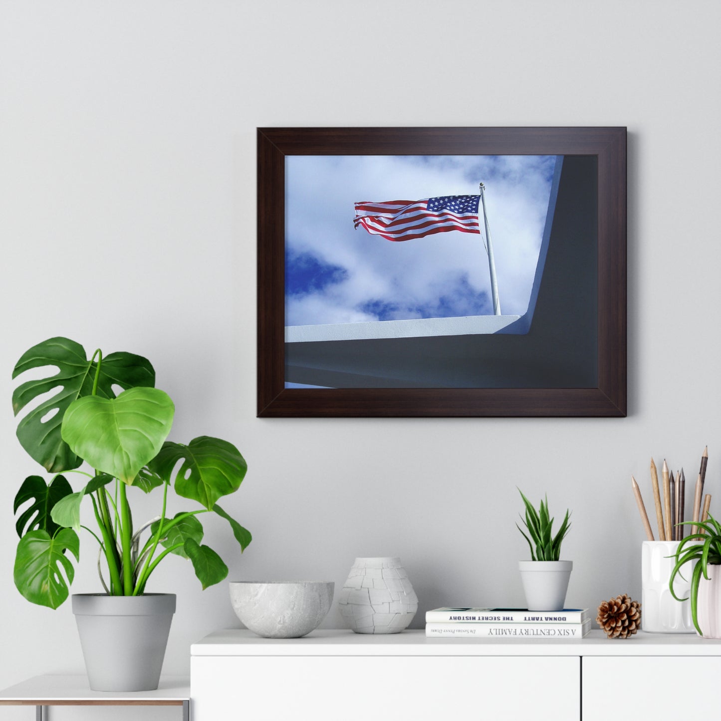 In Solemn Remembrance - Framed Horizontal Poster