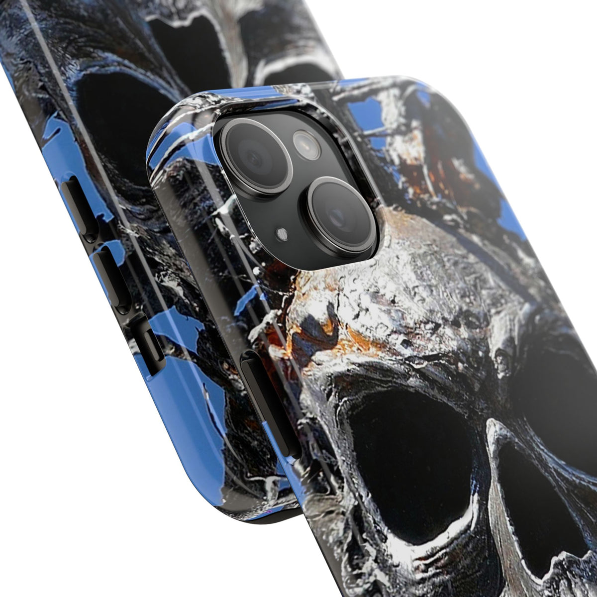 Skull Warrior Stare - Tough Phone Cases