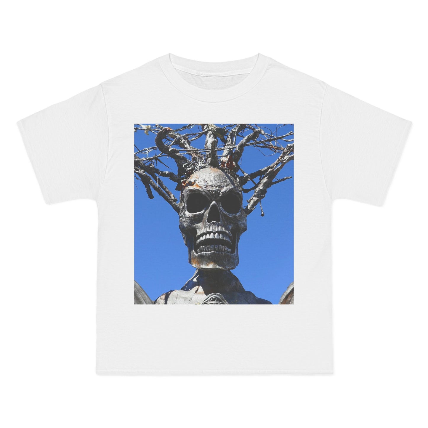 Skull Warrior Stare - Beefy-T  Short-Sleeve T-Shirt