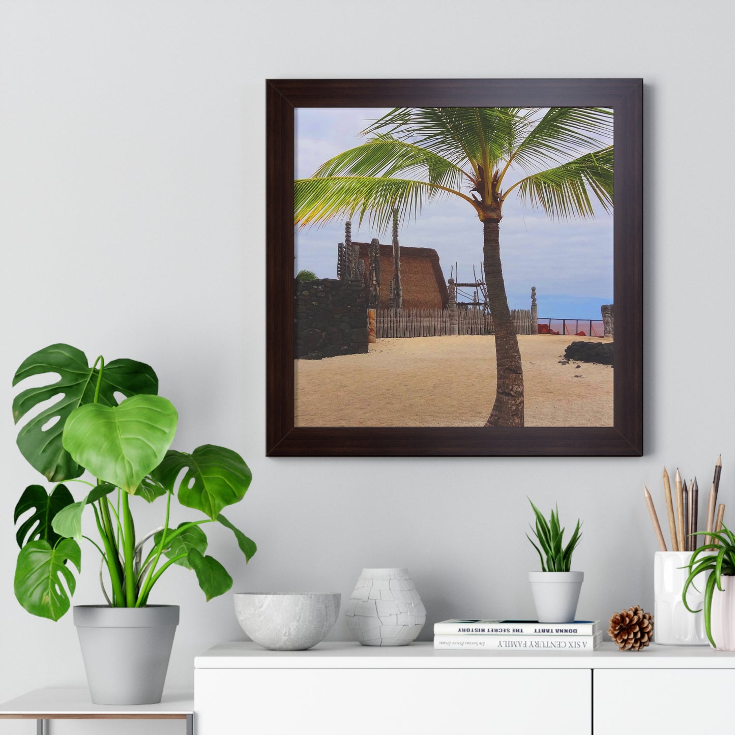 Florescence Hale O Keawe - Framed Vertical Poster