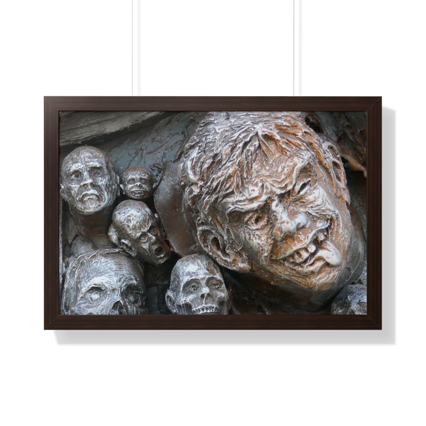 Waiting for the King - Framed Horizontal Poster