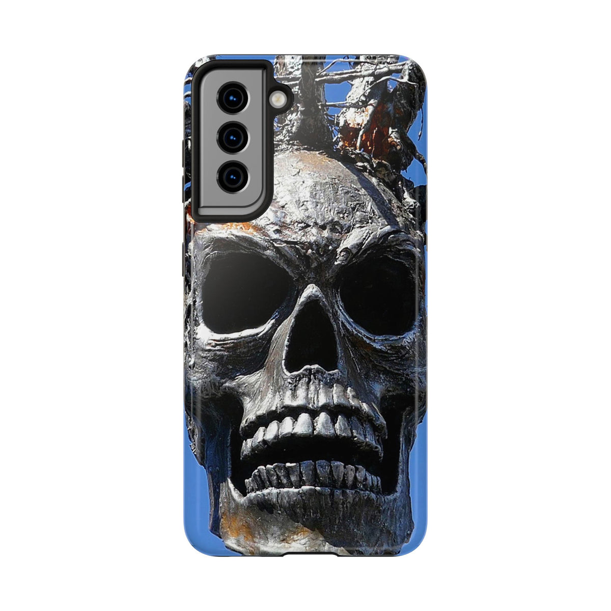 Skull Warrior Stare - Tough Phone Cases
