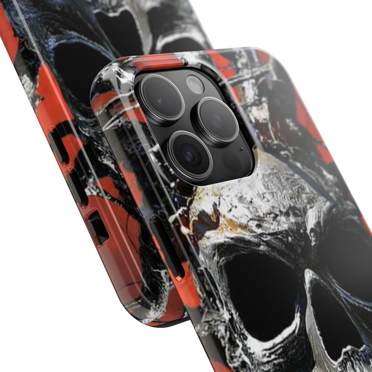Skull Warrior Inferno Stare (v1) - Tough Phone Cases