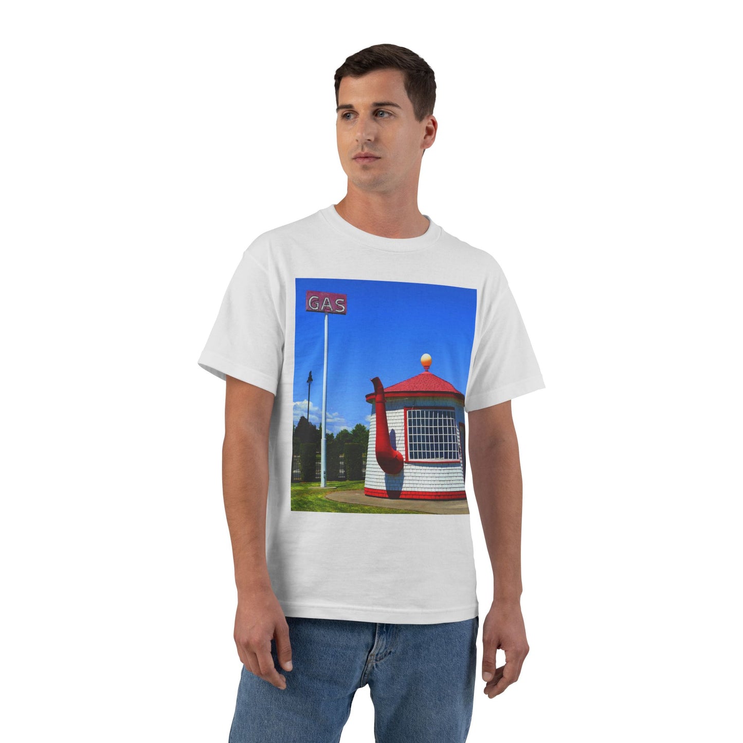 Historic Teapot Dome Service Station - Beefy-T Short-Sleeve T-Shirt
