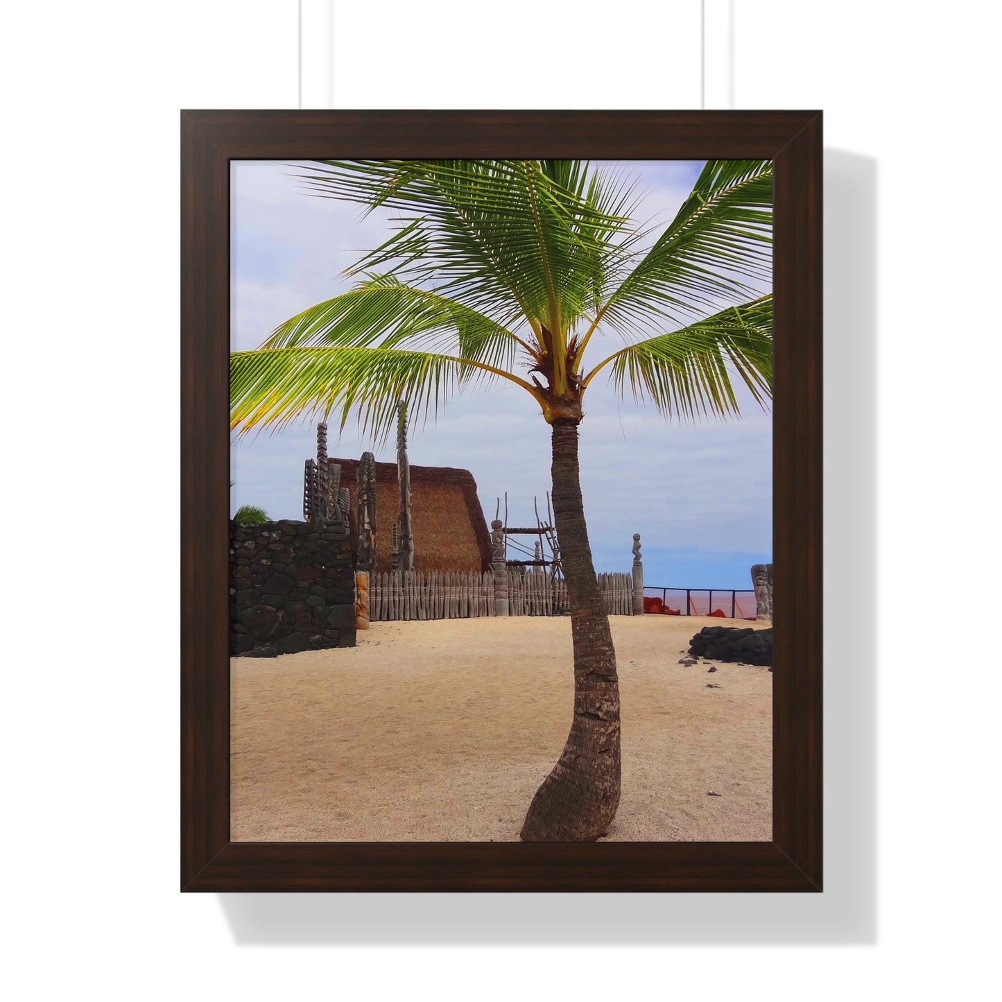 Florescence Hale O Keawe - Framed Vertical Poster