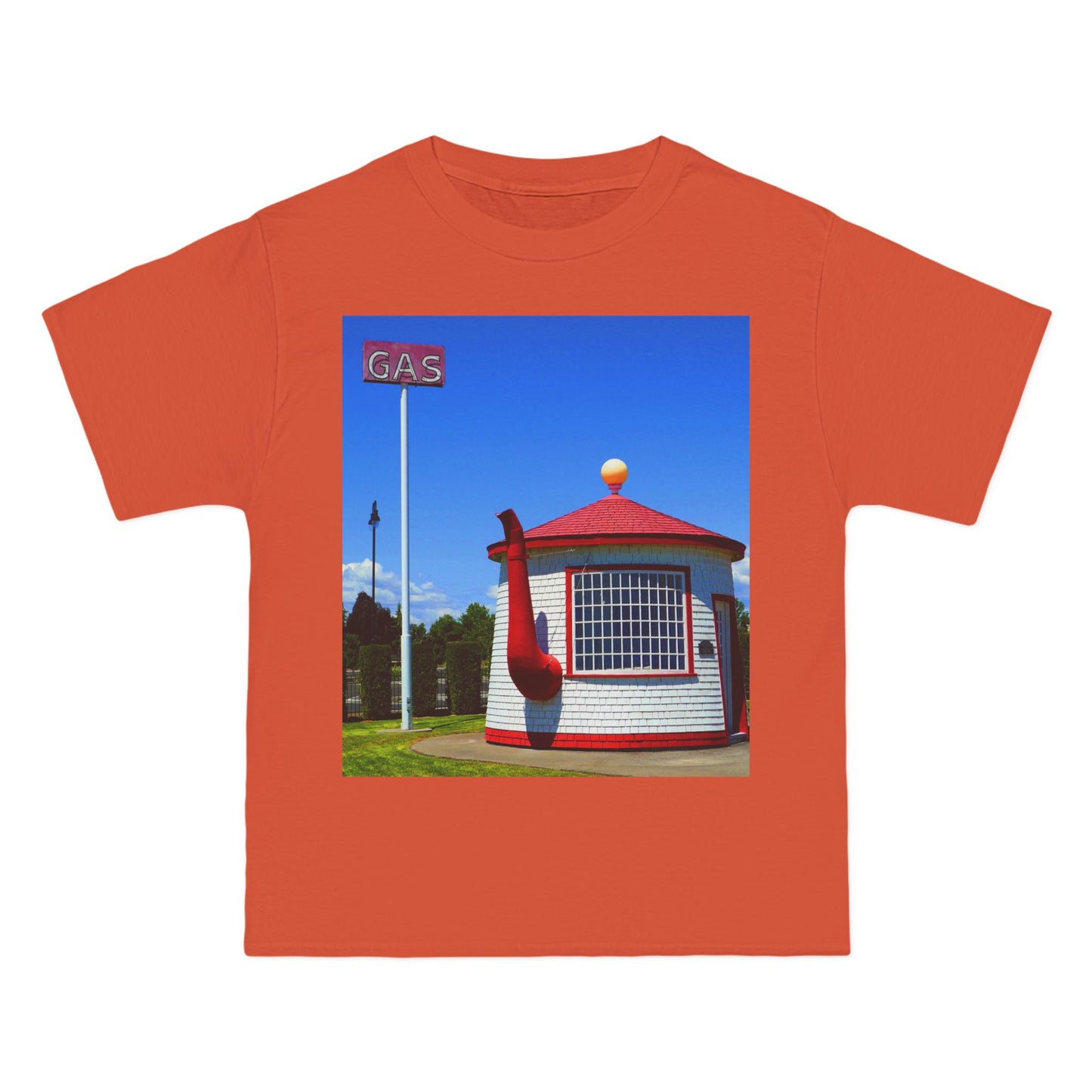 Historic Teapot Dome Service Station - Beefy-T Short-Sleeve T-Shirt
