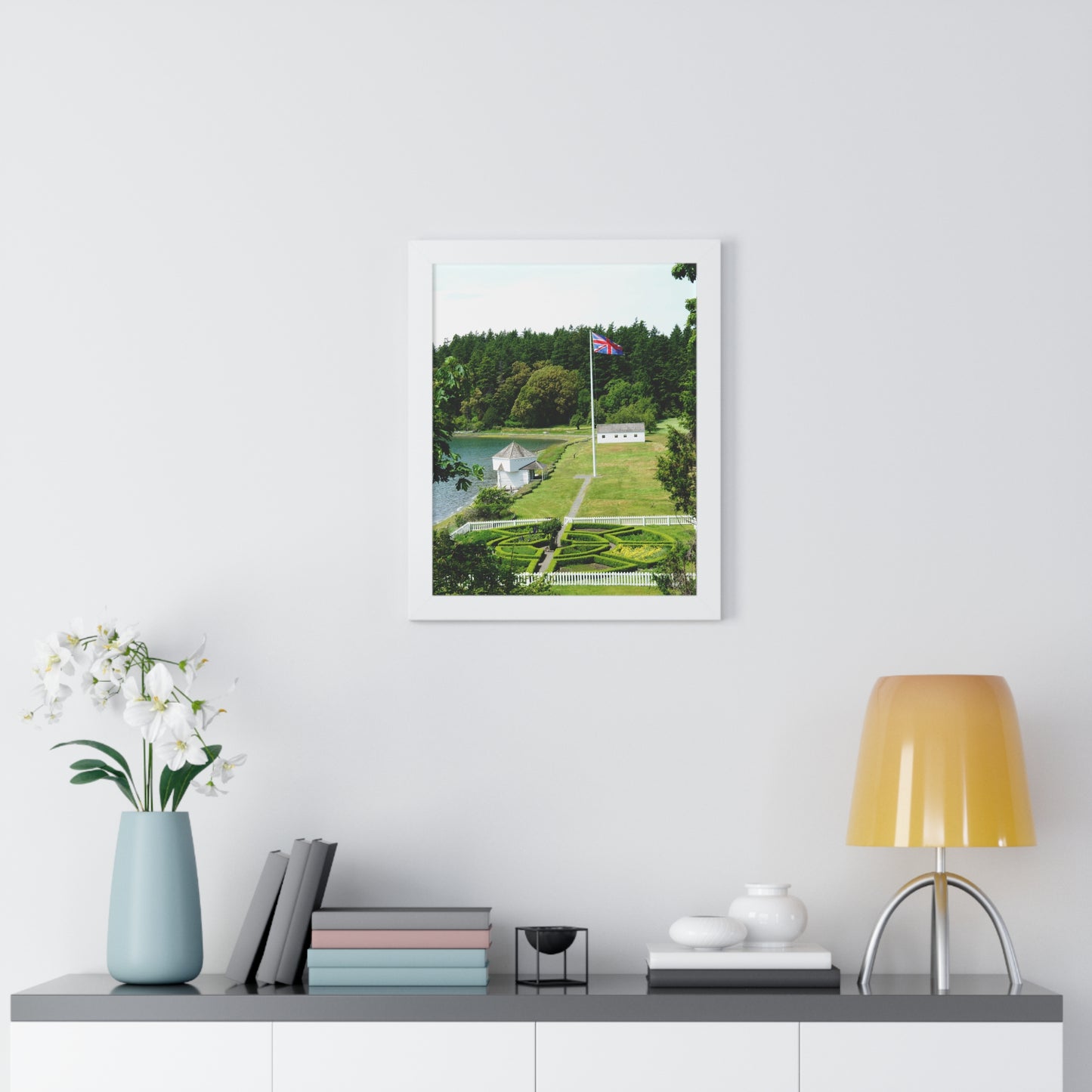 Magnificent Grandiose Views - Framed Vertical Poster