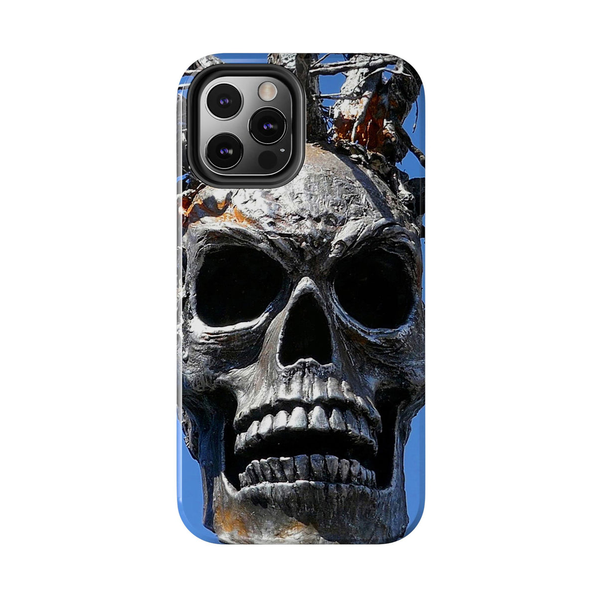 Skull Warrior Stare - Tough Phone Cases
