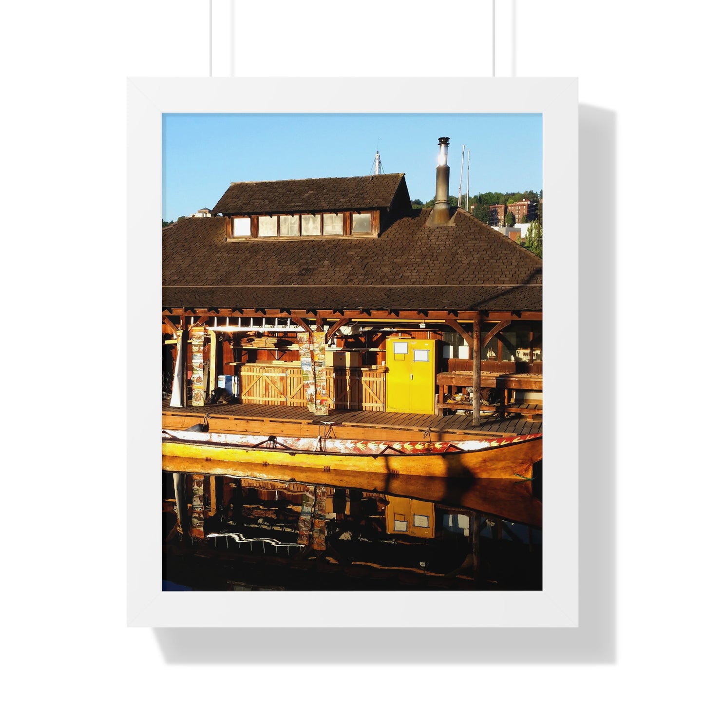 Q'il'bid Awe - Framed Vertical Poster