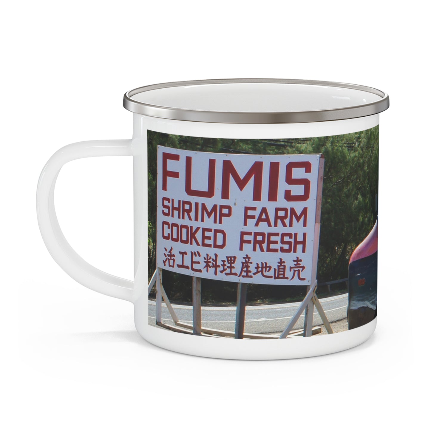 Aloha Keanu - Enamel Camping Mug 12oz