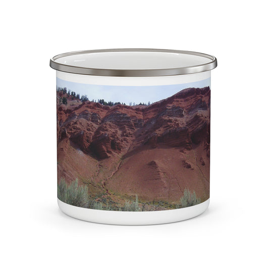 Native Hills - Enamel Camping Mug 12oz
