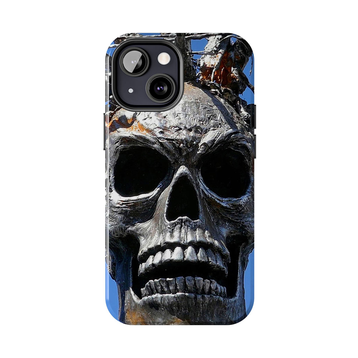 Skull Warrior Stare - Tough Phone Cases