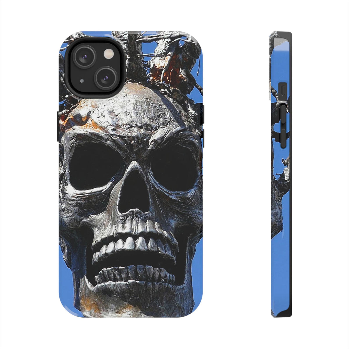 Skull Warrior Stare - Tough Phone Cases