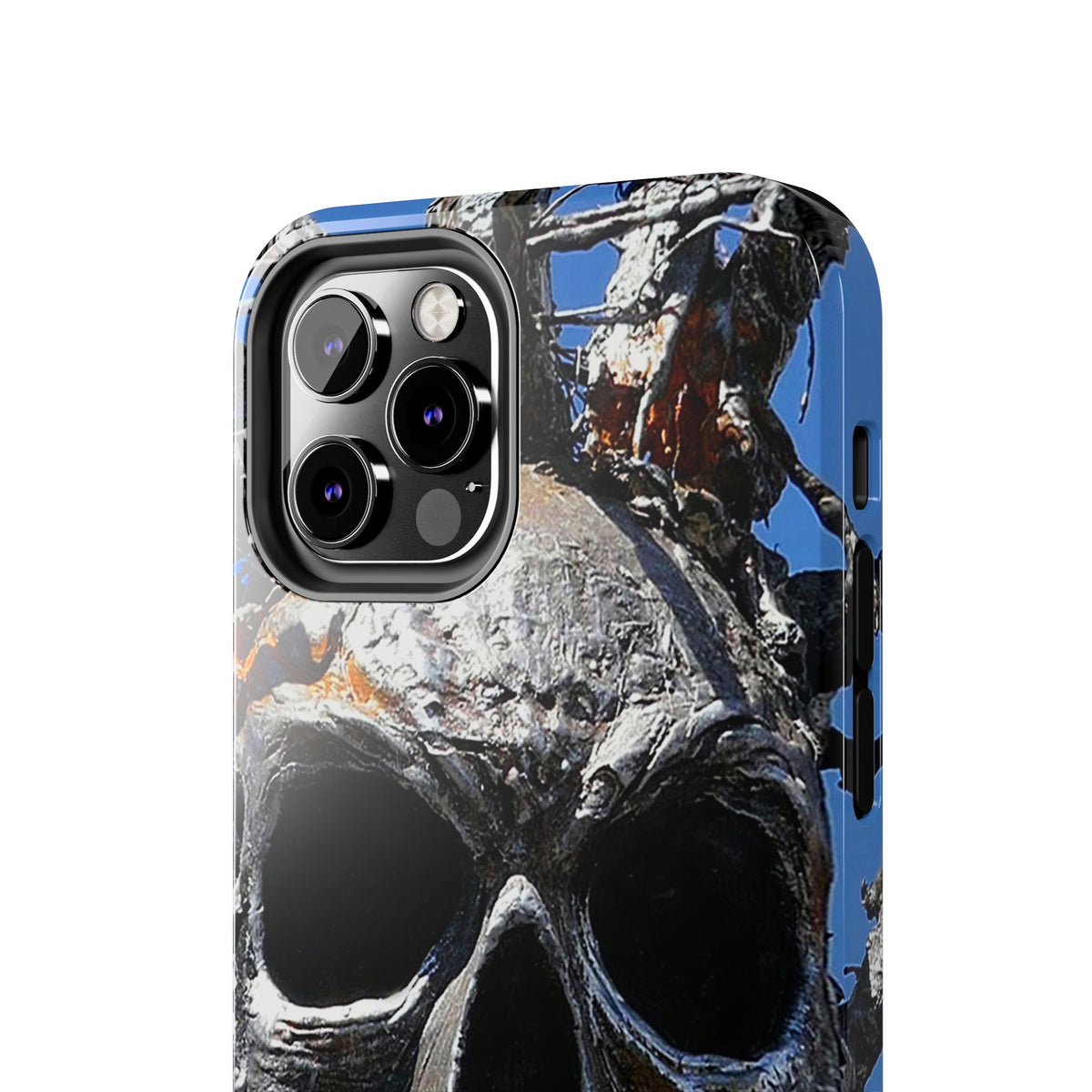 Skull Warrior Stare - Tough Phone Cases