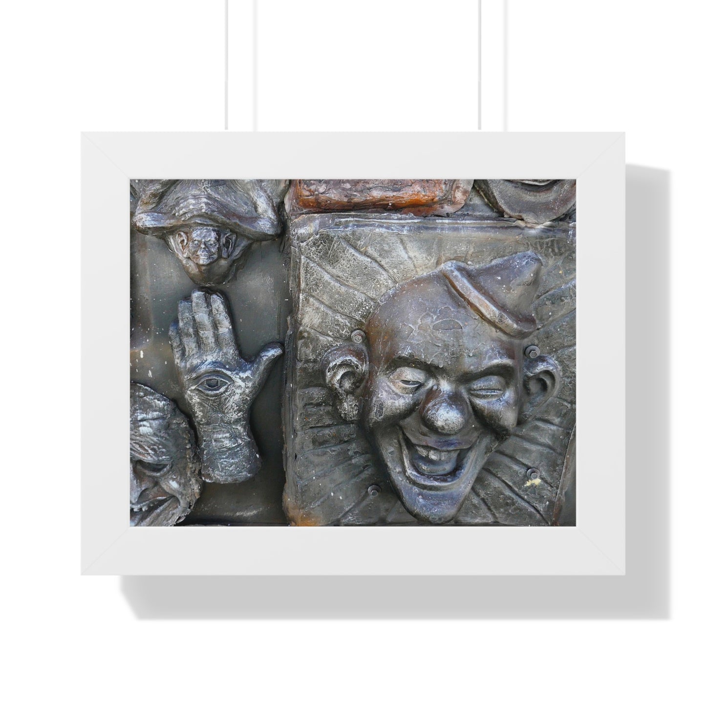 Cosmic Laughter - Framed Horizontal Poster