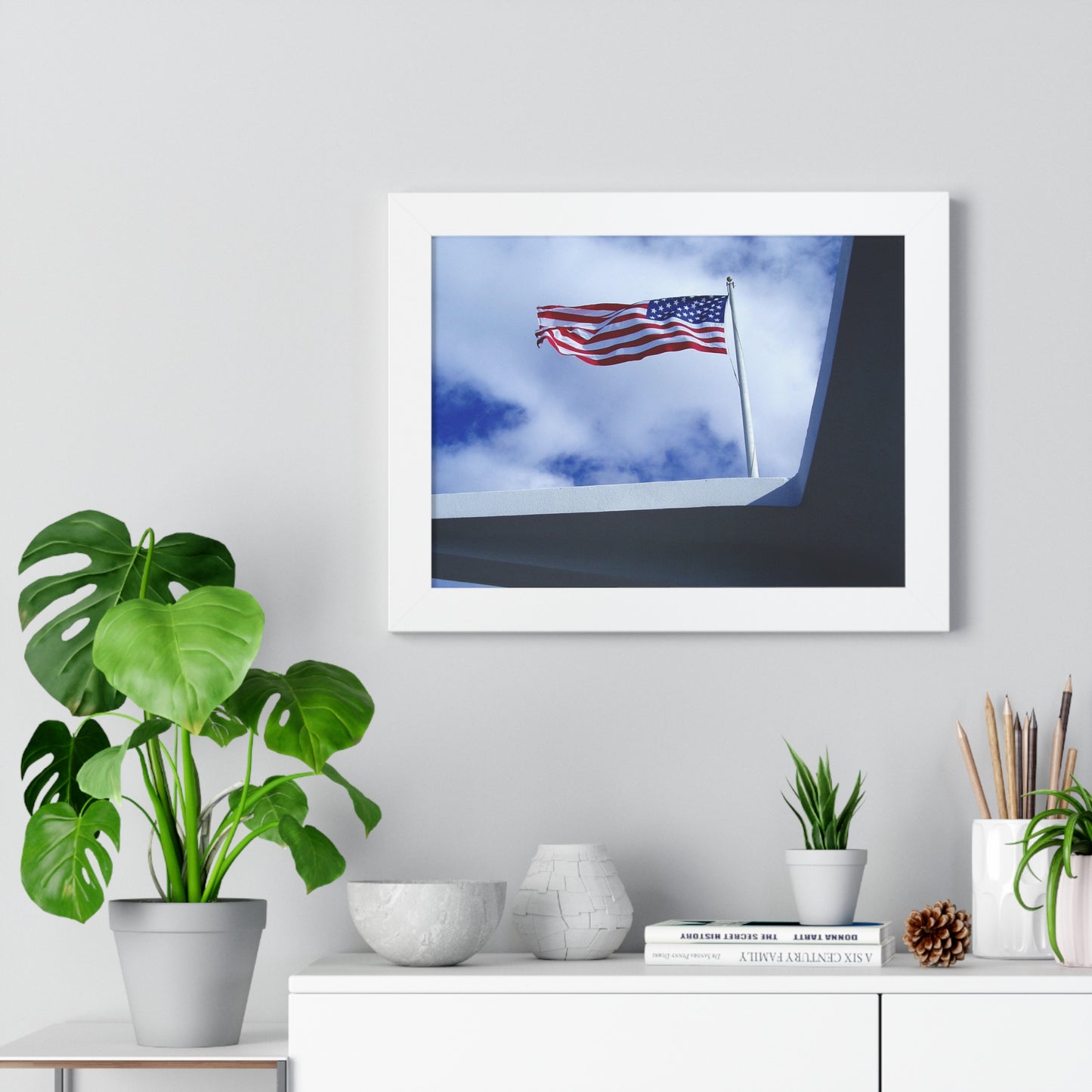 In Solemn Remembrance - Framed Horizontal Poster