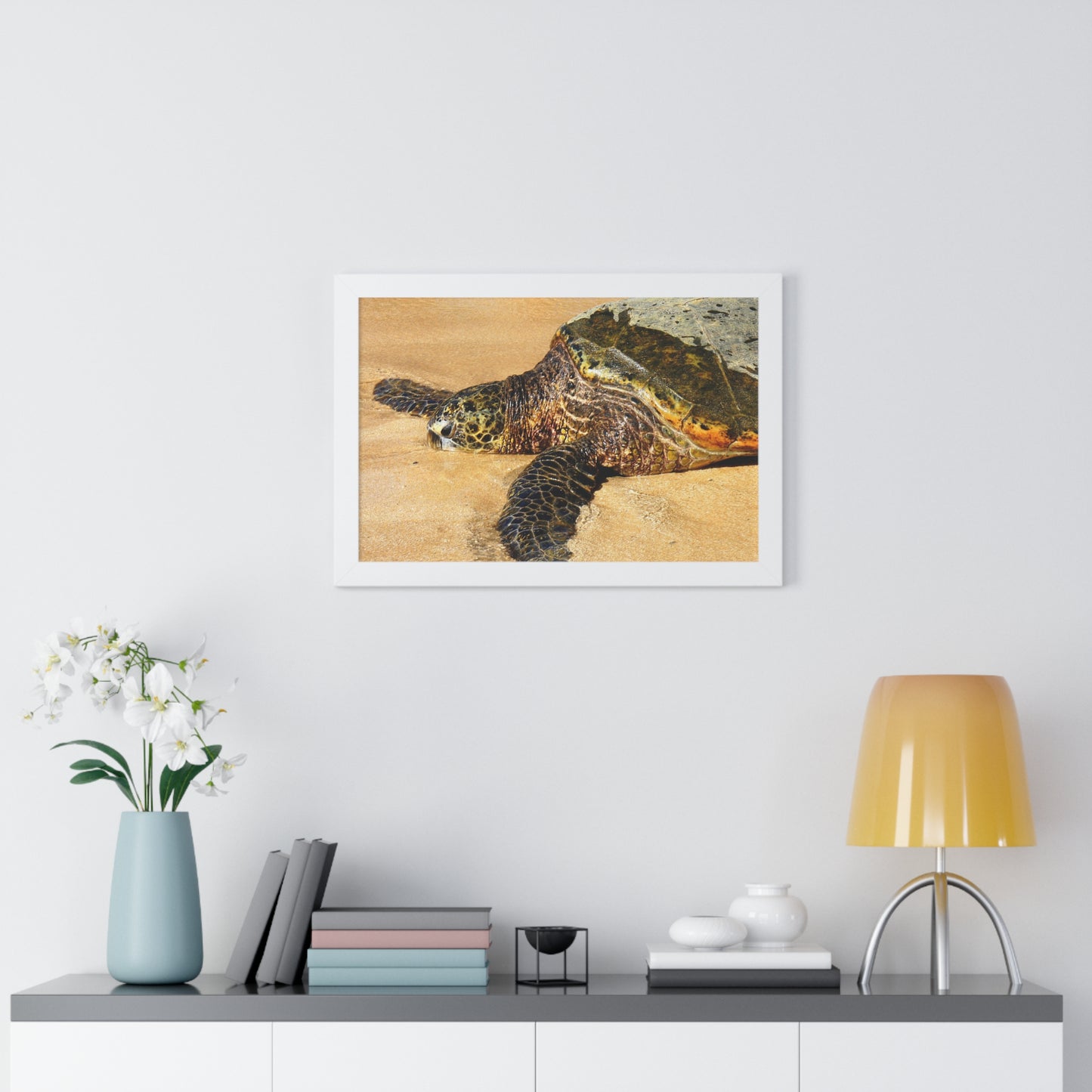 Glistening Journey - Framed Horizontal Poster