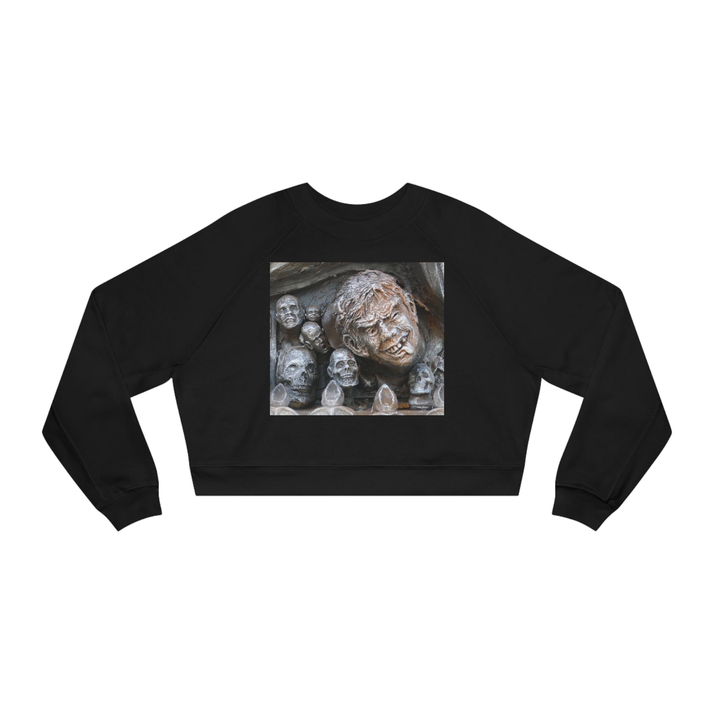 Waiting For The King - Women's Cropped Fleece Pullover - Fry1Productions