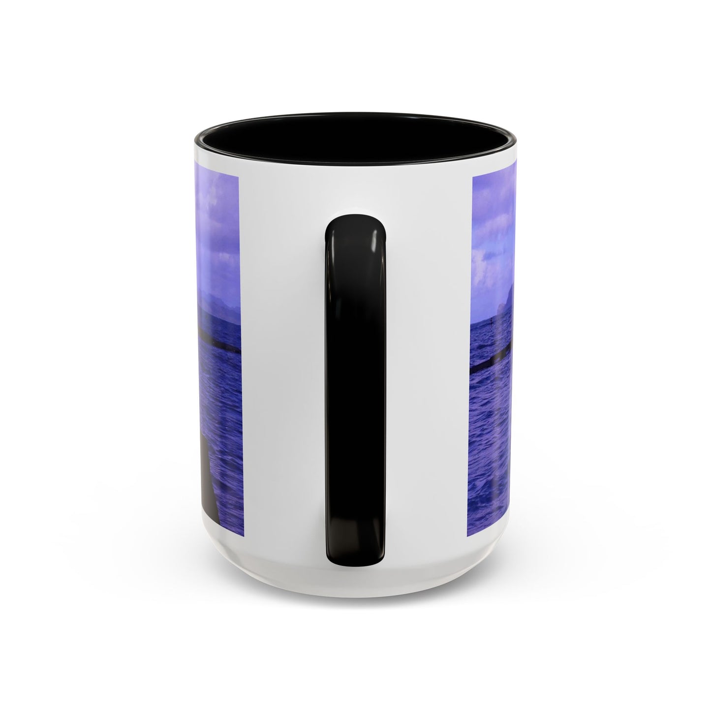 Wade To Chinaman's Hat - Accent Coffee Mug (11, 15oz)