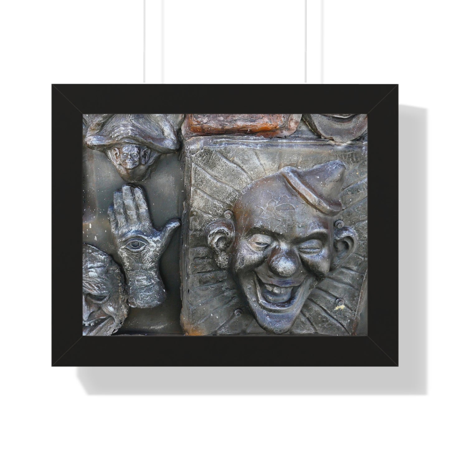 Cosmic Laughter - Framed Horizontal Poster