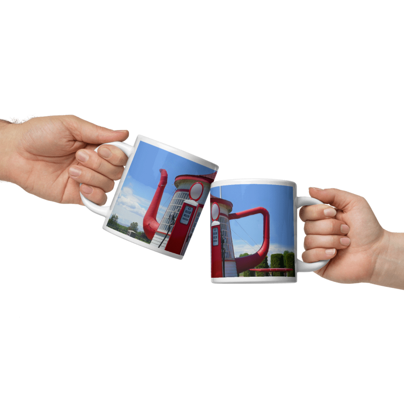 Awesome Teapot Dome Service Station - White Glossy Mug