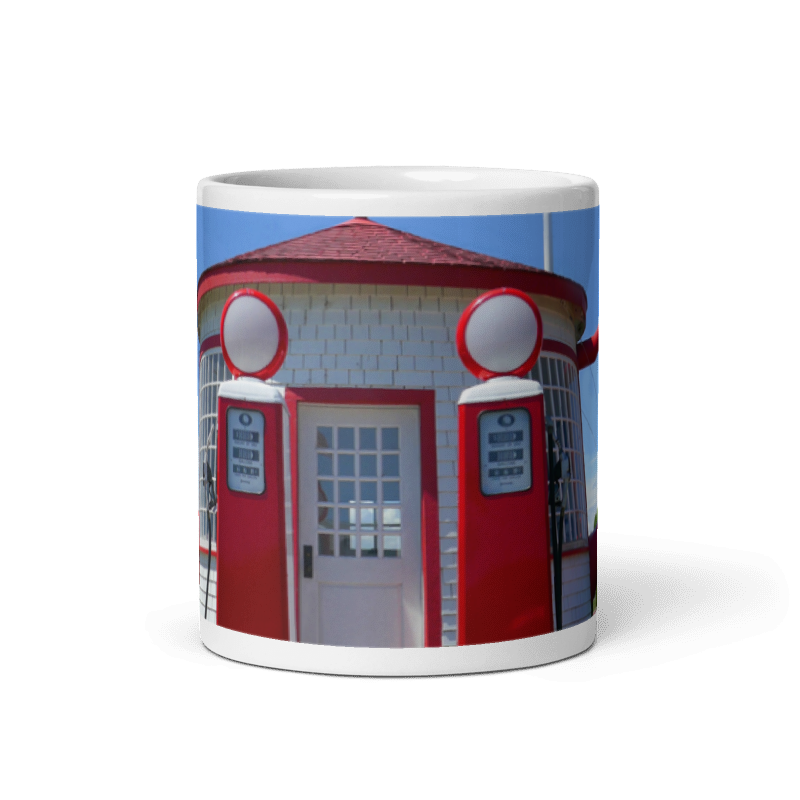 Awesome Teapot Dome Service Station - White Glossy Mug