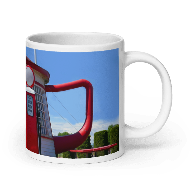 Awesome Teapot Dome Service Station - White Glossy Mug