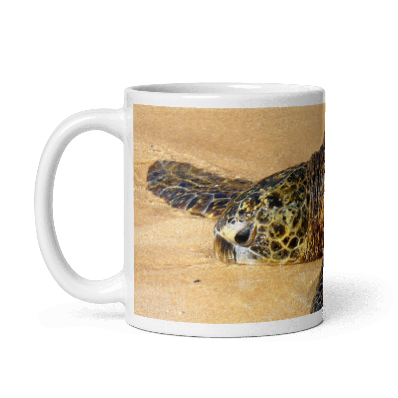 Glistening Journey - White Glossy Mug (11, 15, 20 oz)