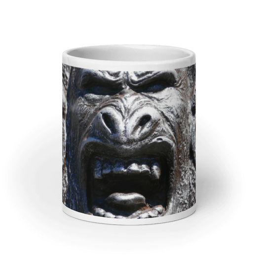 Frenzy Scream - White Glossy Mug (11, 15, 20 oz)