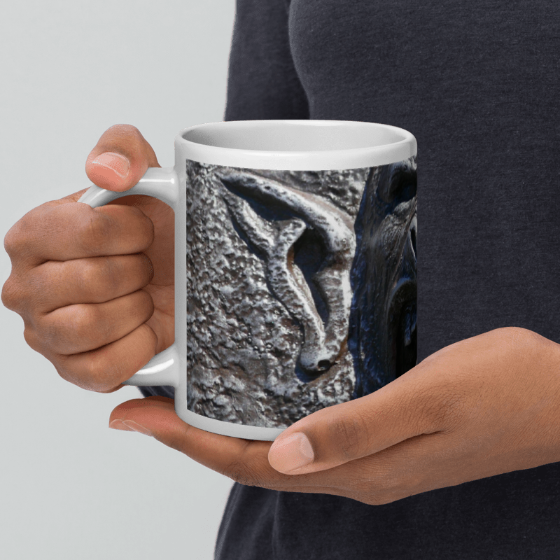 Frenzy Scream - White Glossy Mug (11, 15, 20 oz)