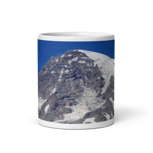 Majestic Mt. Rainier - White Glossy Mug